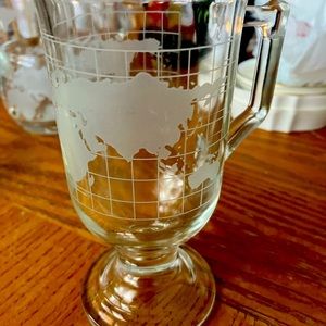 Nestle Nescafe world map coffee cups